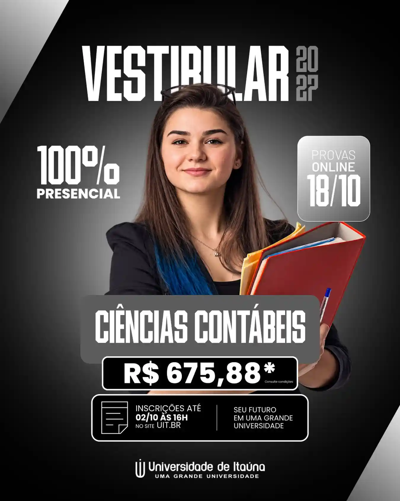 Vestibular de Ciências Contábeis com inscrições abertas