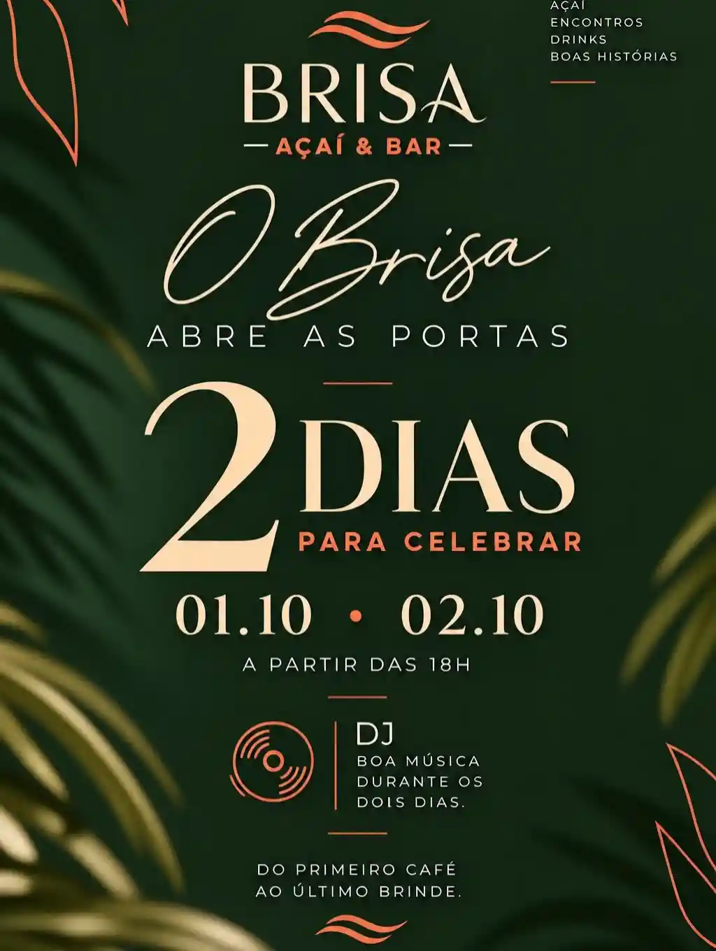 Brisa Açaí e Bar abre no Kota 807 em outubro