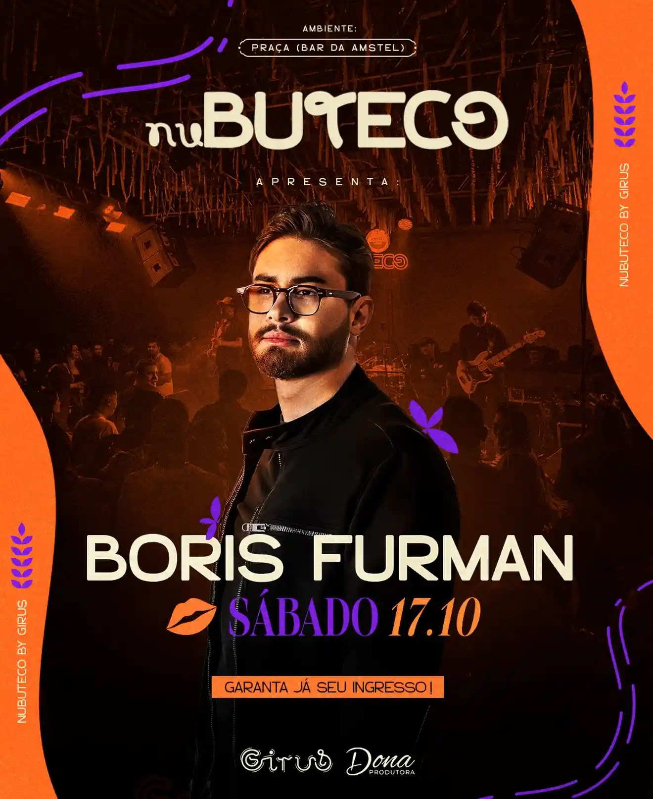 NuButeco com Boris Furman no Bar da Amstel
