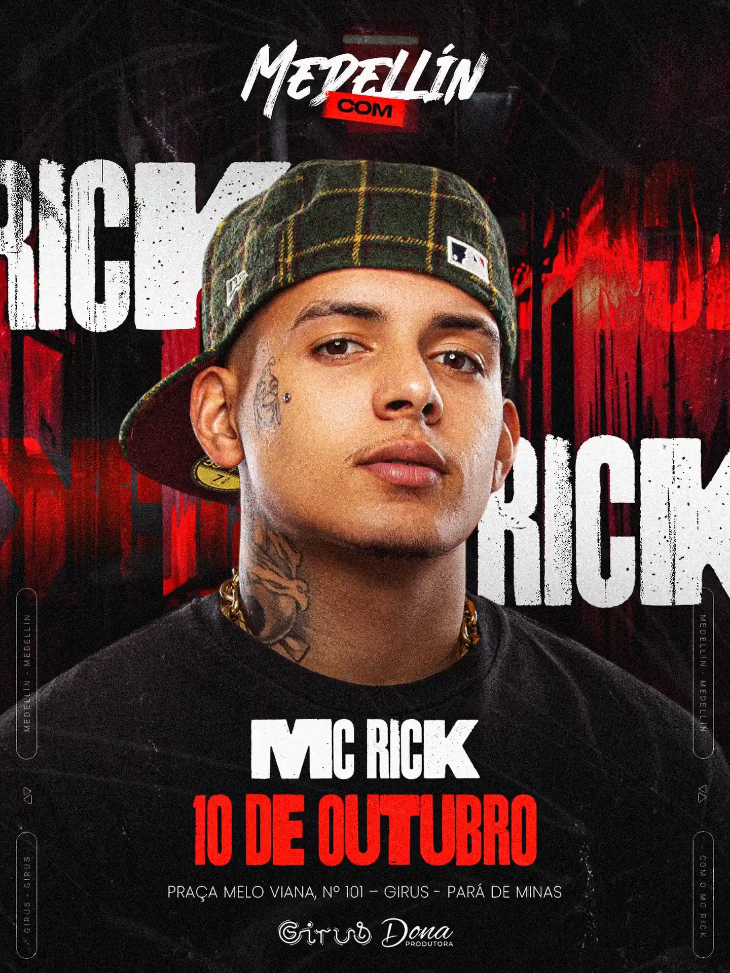 Festa Medellín no Girus recebe DJ Mcrick dia 10/10