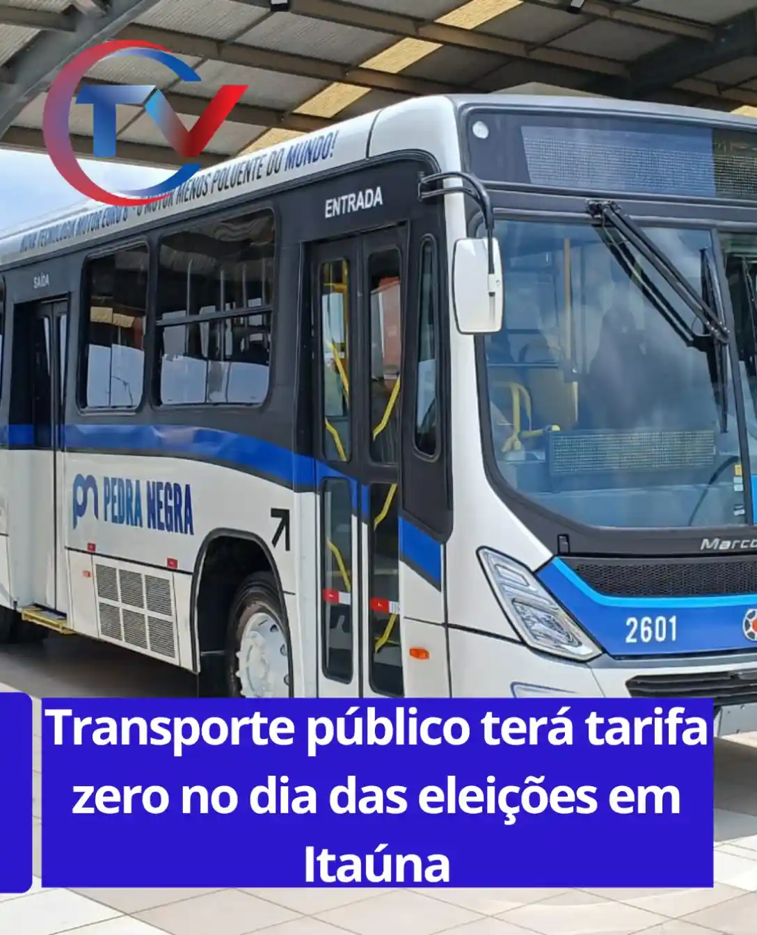 Transporte coletivo terá tarifa zero nas eleições