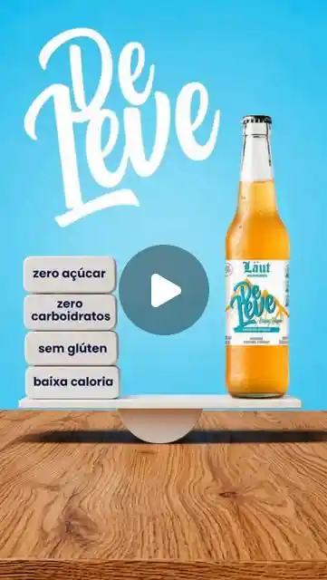De Leve da Läut: Light Lager puro malte sem glúten