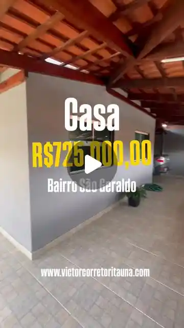 Casa 3 quartos à venda no Bairro São Geraldo