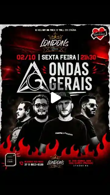 Ondas Gerais ao vivo no London's Bar