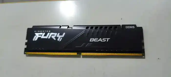 Memória Ram DDR5 1x16 6000mhz CL40 Kingston Fury Beast