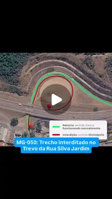 Trecho da Rua Silva Jardim interditado nesta quinta em Itaúna