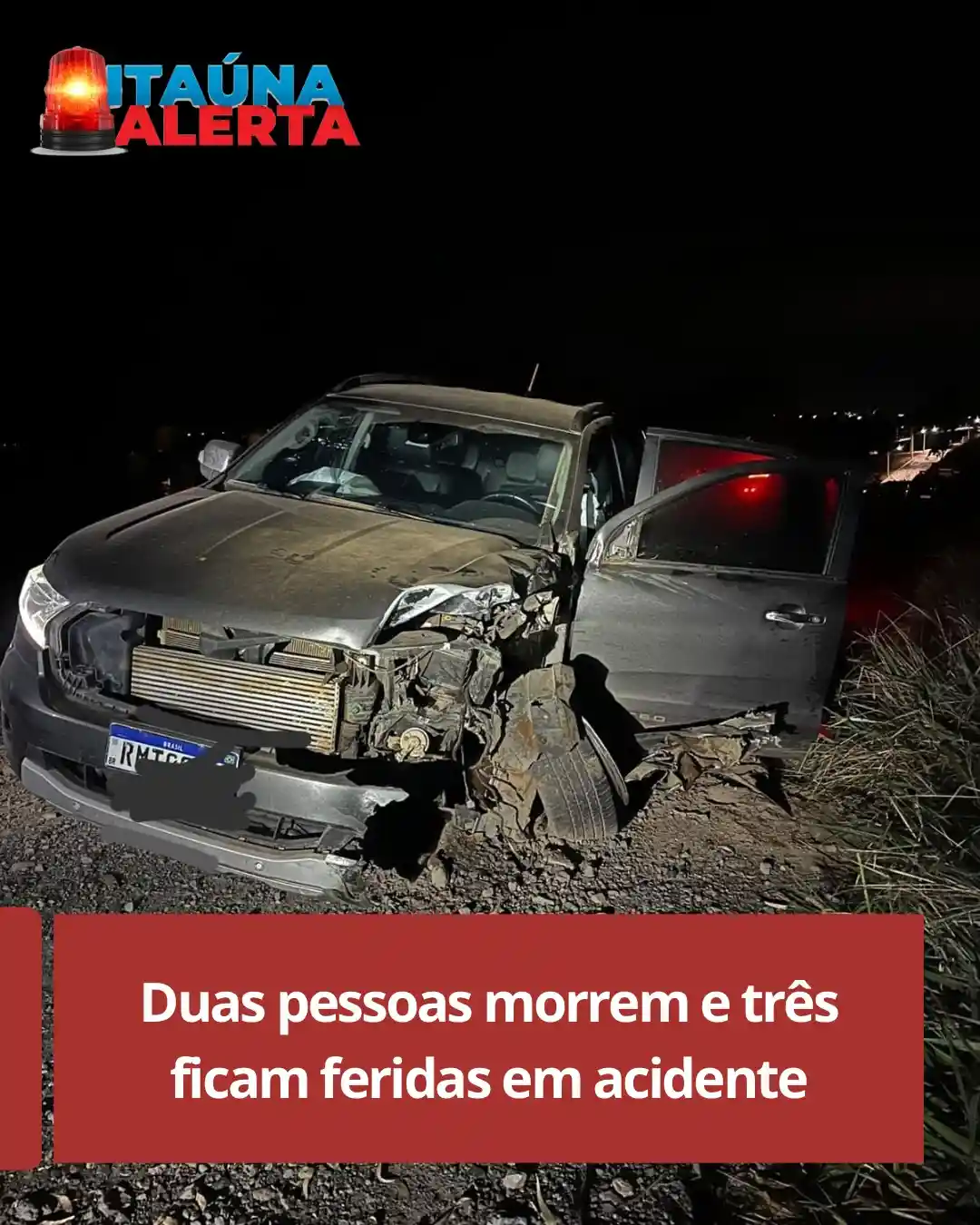 Acidente na AMG-0320 em São Gonçalo do Pará deixa dois mortos