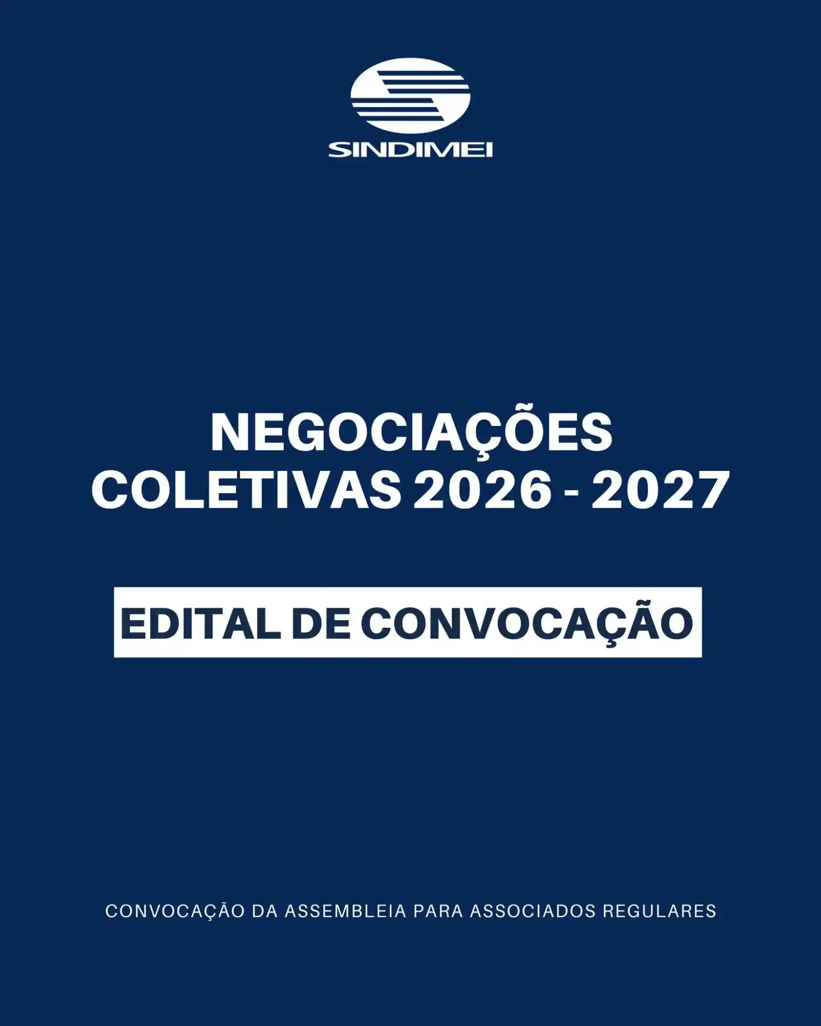 Assembleia Geral do SINDIMEI em Itaúna