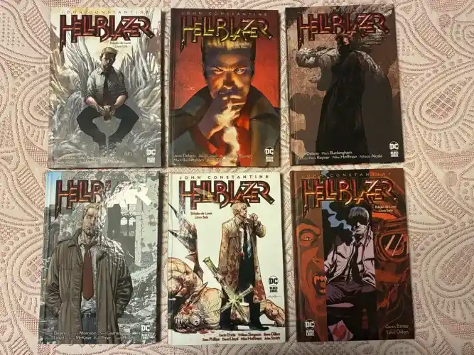 Hellblazer Edição de Luxo - volumes 1-7 (com exceção do 5)