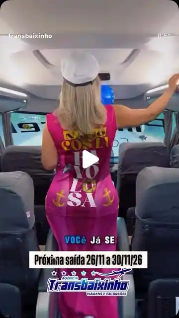 Excursão de férias com a Transbaixinho Viagens
