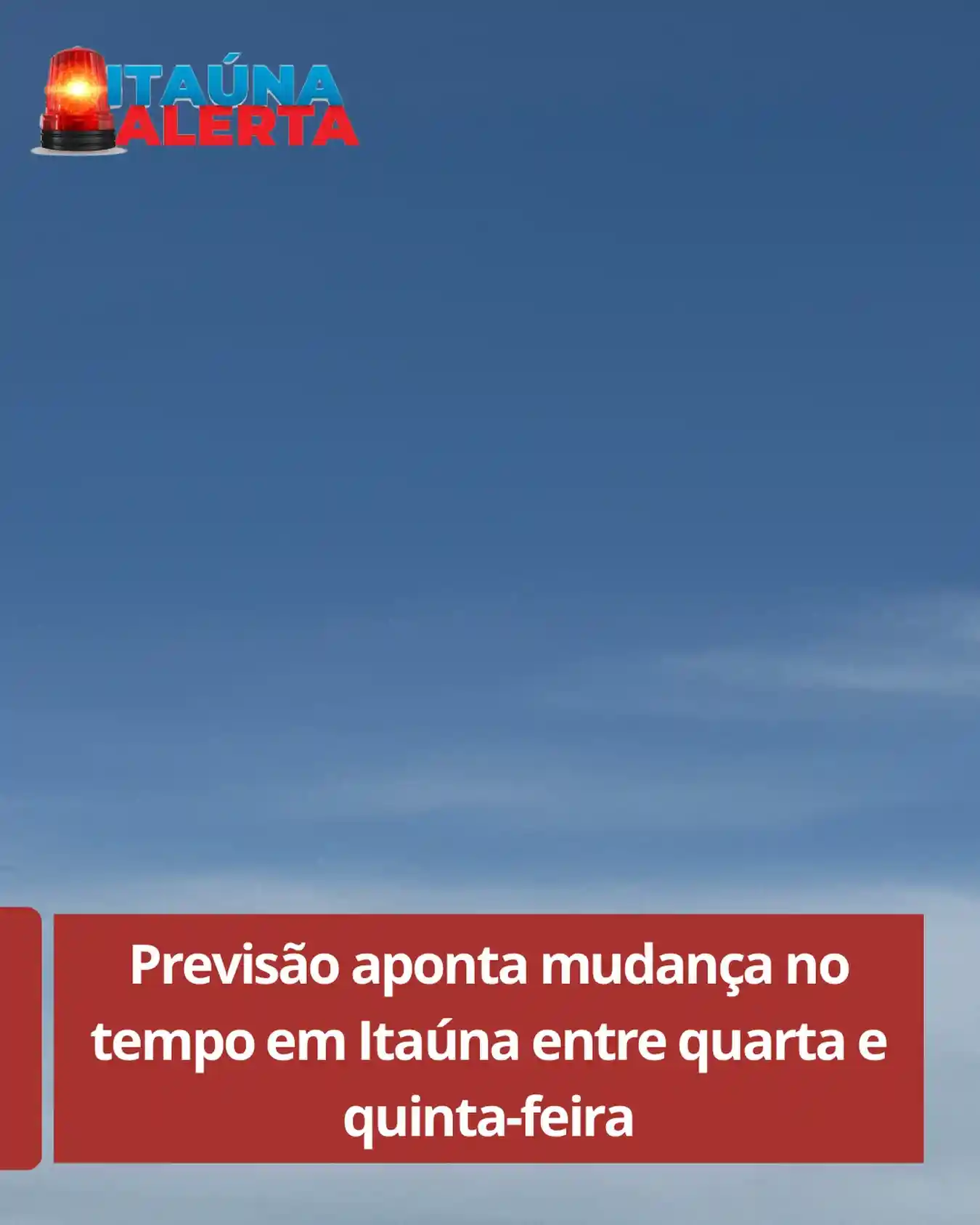 Previsão do tempo em Itaúna: chuva na quarta e sol na quinta