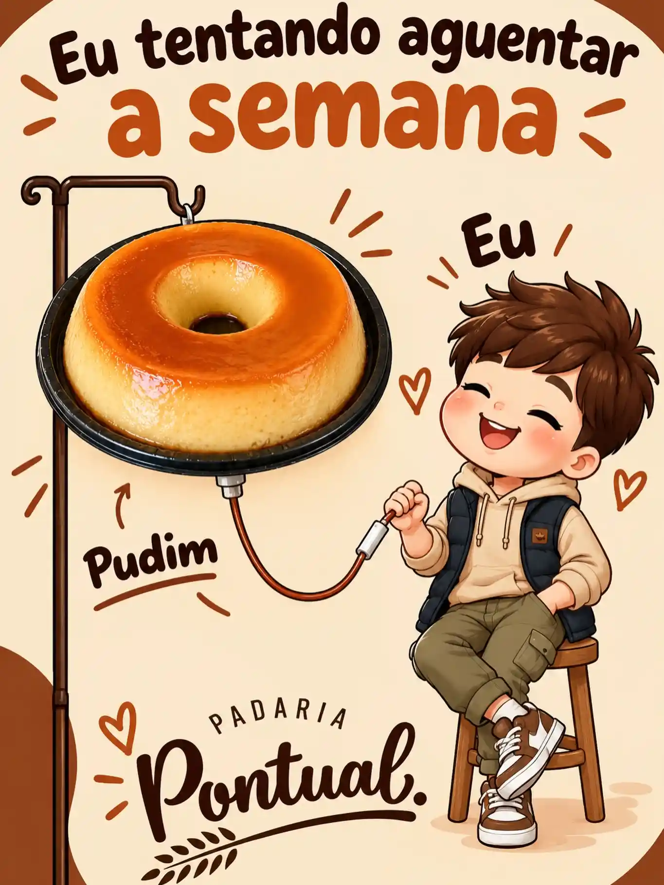 Padaria Pontual – Pudim e pães frescos no Aeroporto