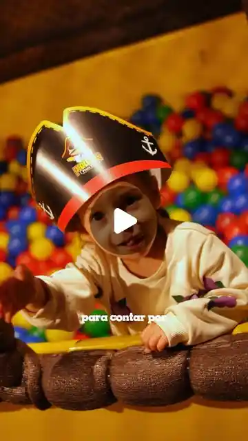 Festa de Aniversário Infantil — Piratas Pizza