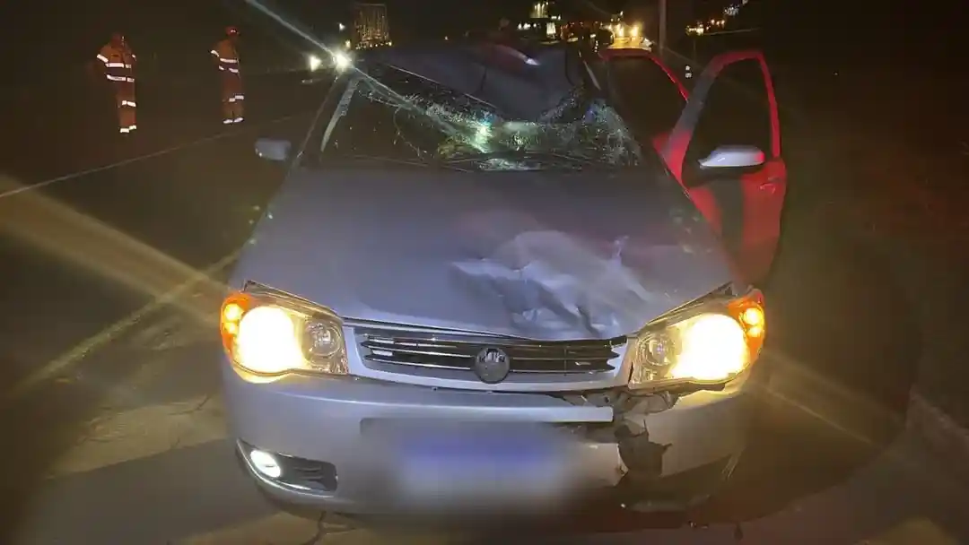 Motorista morre atropelado após estacionar caminhão e tentar atravessar a MG-050 a pé, em Itaúna