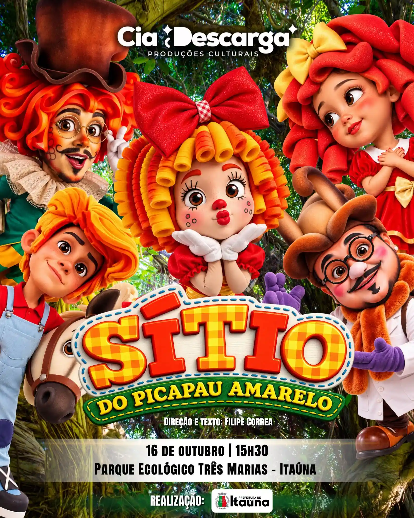 Espetáculo O Sítio Mais Querido dos Livros