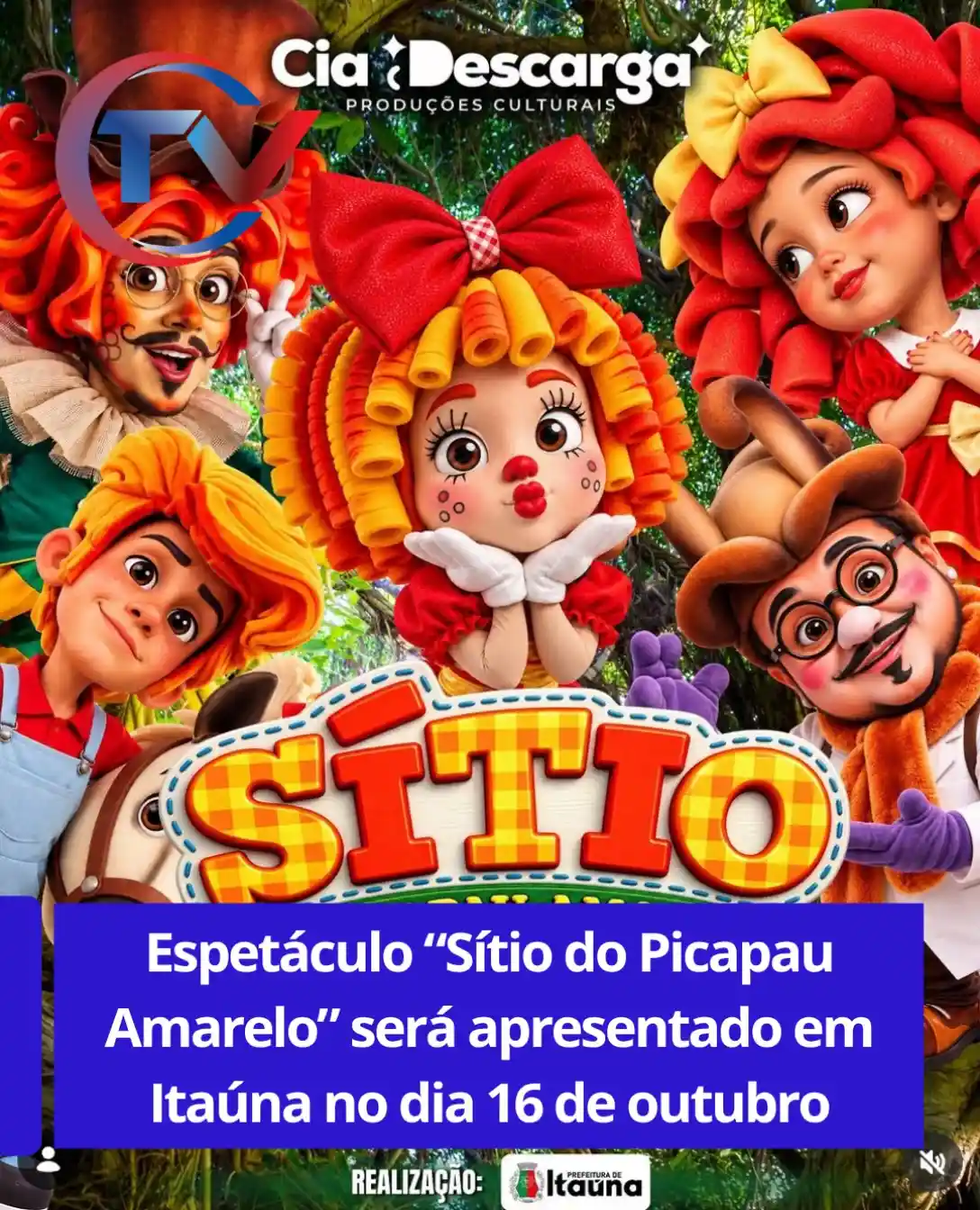 Espetáculo Infantil – Sítio do Picapau Amarelo