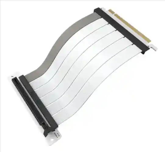 Cabo Riser Cooler Master V2, Pcie 4.0 X16, 200mm, Branco