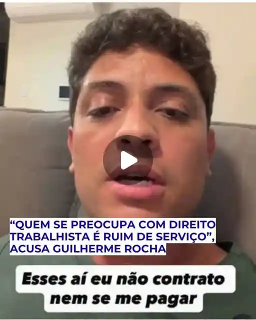 Vereador de Itaúna defende fim da CLT e critica direitos trabalhistas