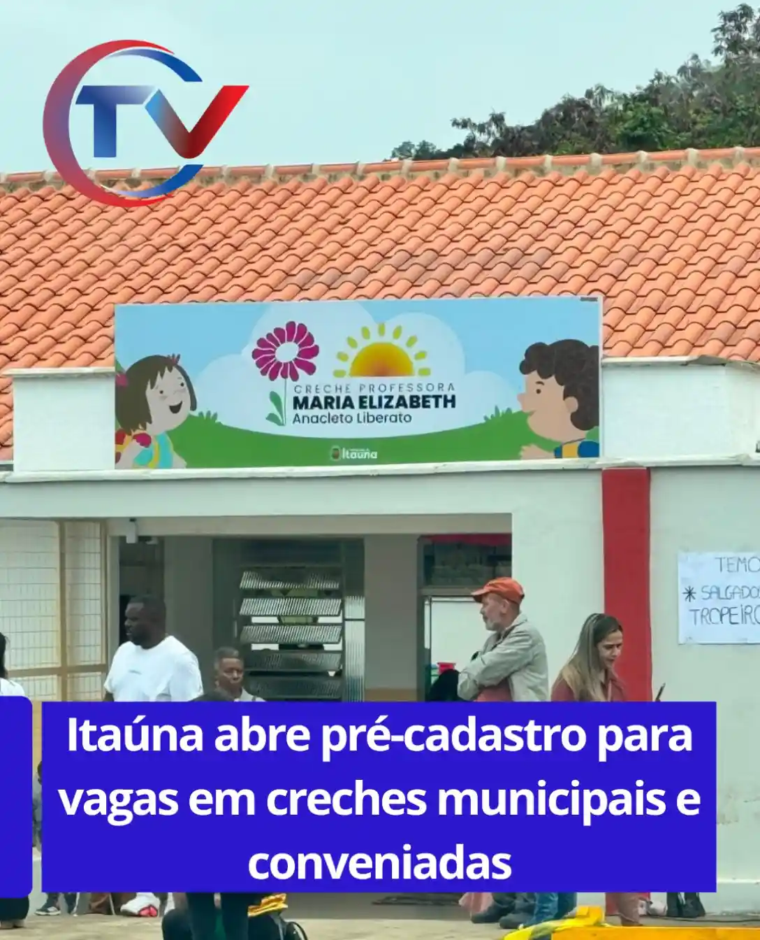 Pré-cadastro para vagas em creches municipais de Itaúna