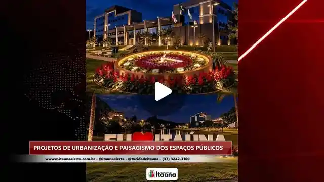Secretaria de Meio Ambiente apresenta projetos de urbanização em Itaúna