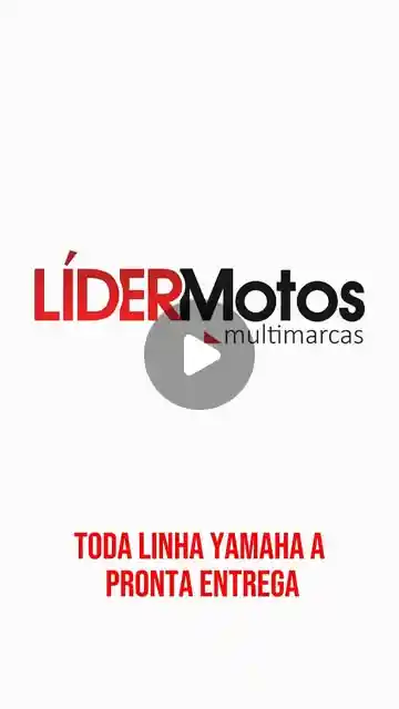 Motos Yamaha à pronta entrega na Líder Motos
