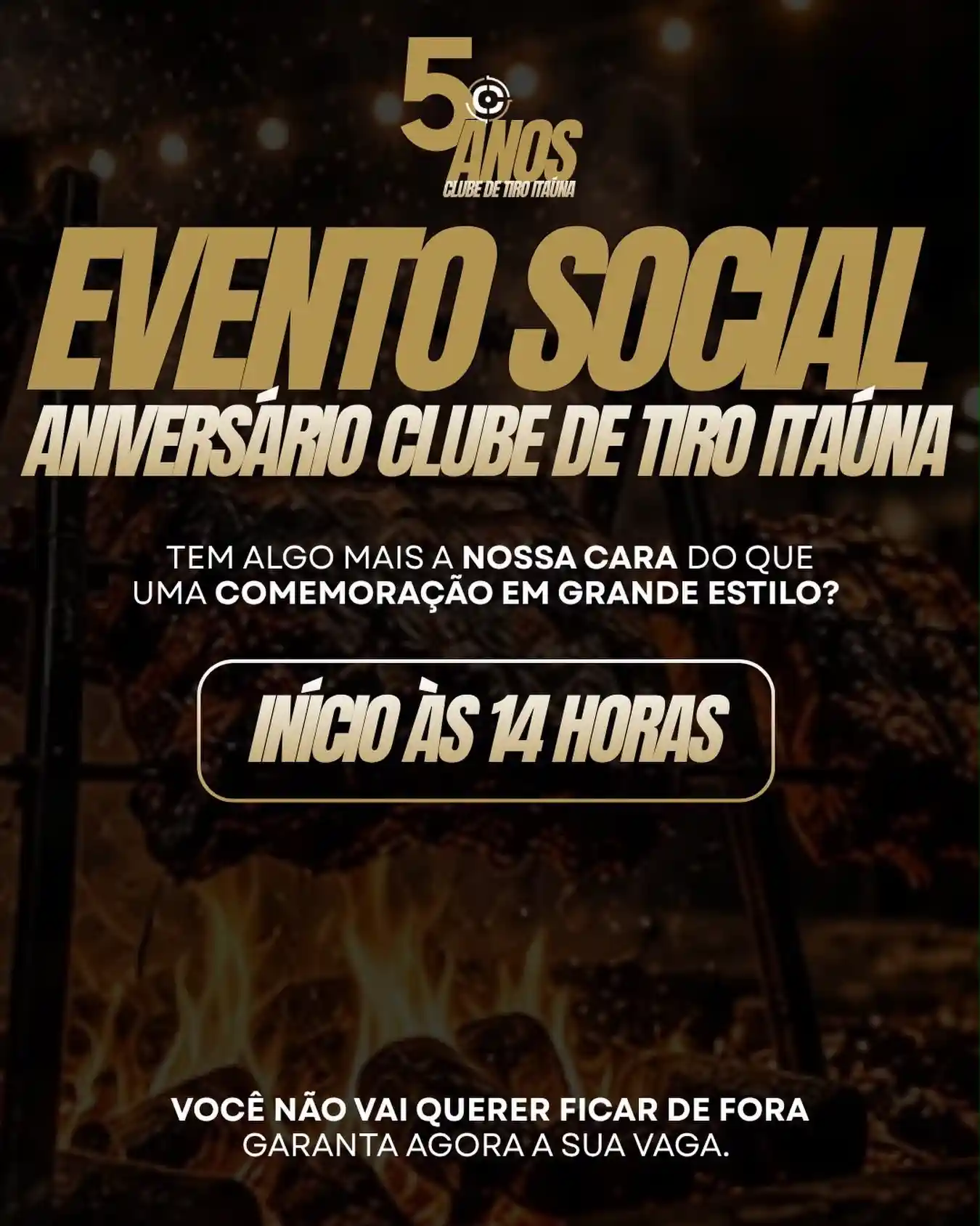 Festa de 5 anos do Clube de Tiro Itaúna