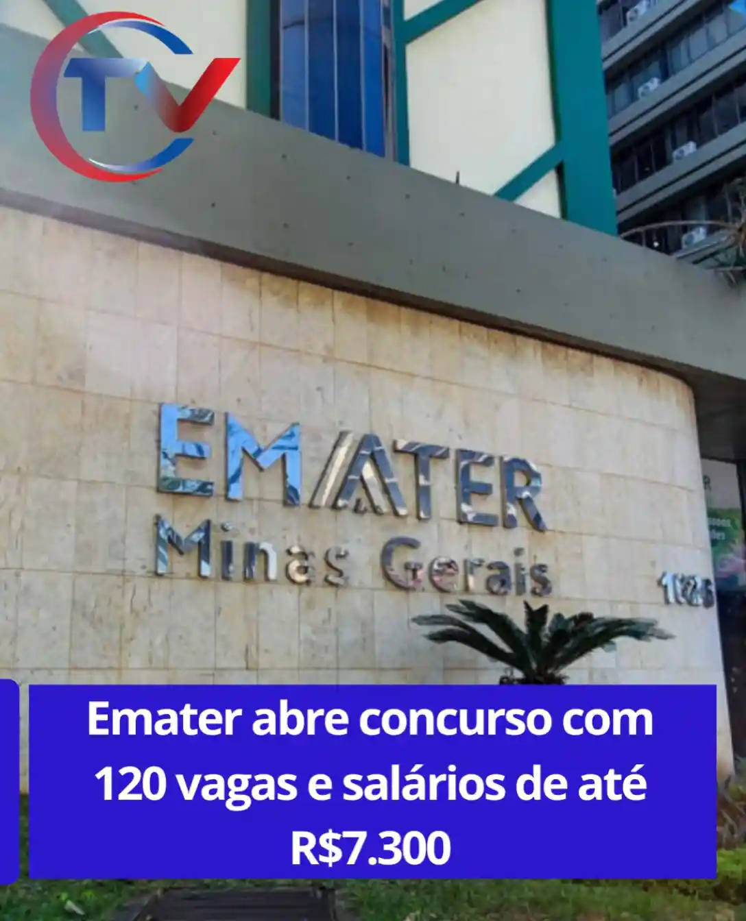 Emater abre 120 vagas em concurso público