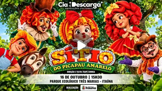 Espetáculo Sítio do Picapau Amarelo em Itaúna