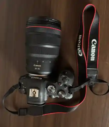 Câmera fotográfica profissional