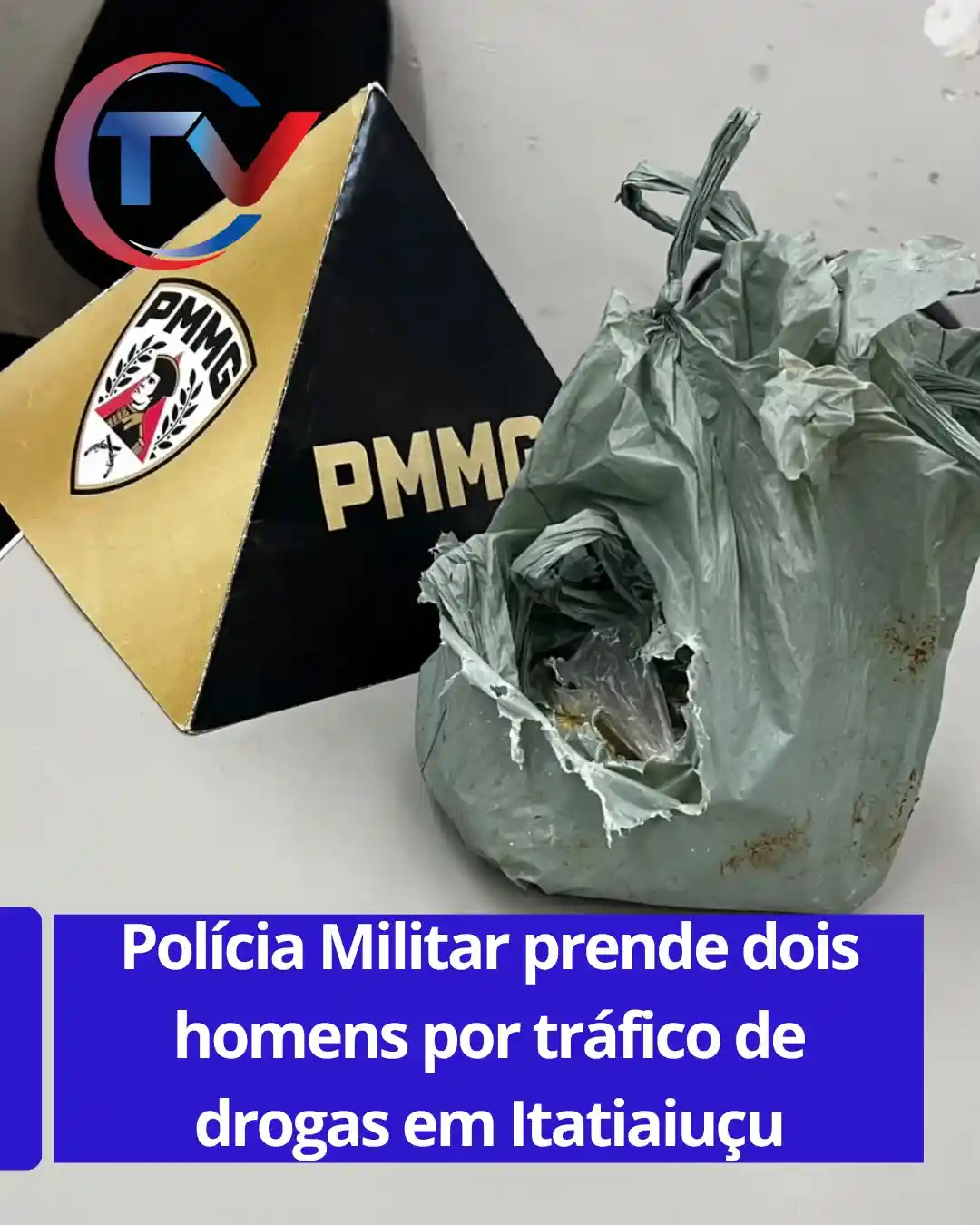 Dois homens presos por tráfico em Itatiaiuçu