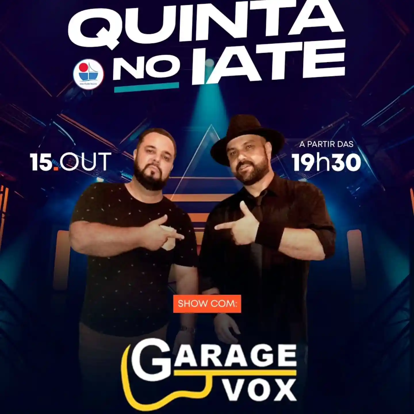 Vem Quintaaar no Iate com Garage Vox