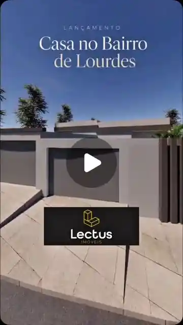Casa nova 3 quartos à venda no Lourdes