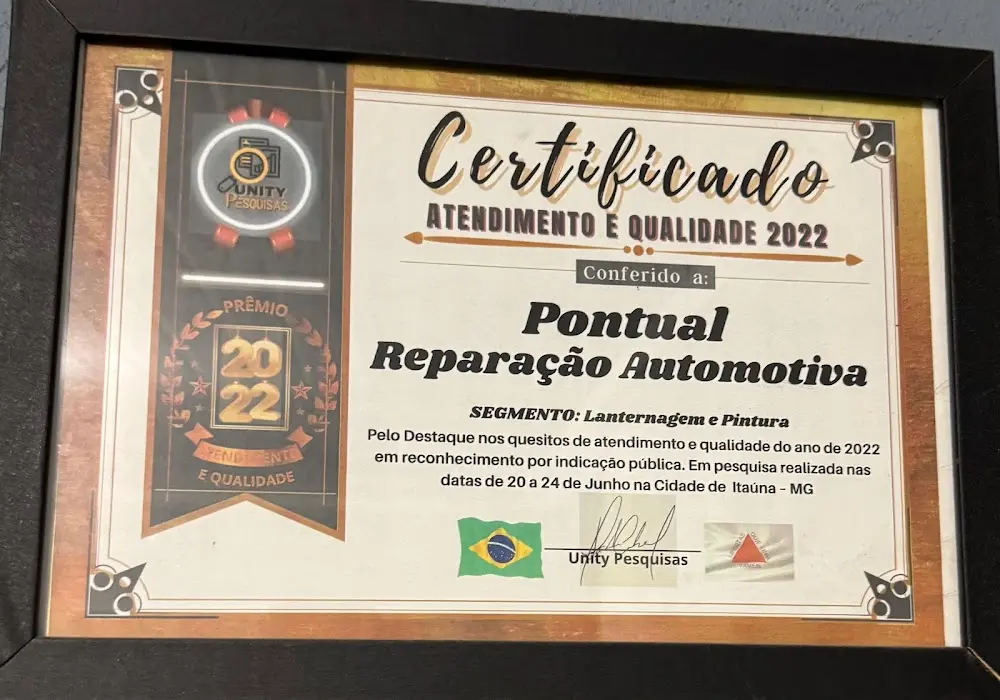 Pontual Reparação Automotiva LTDA - Oficina de Lanternagem e Pintura
