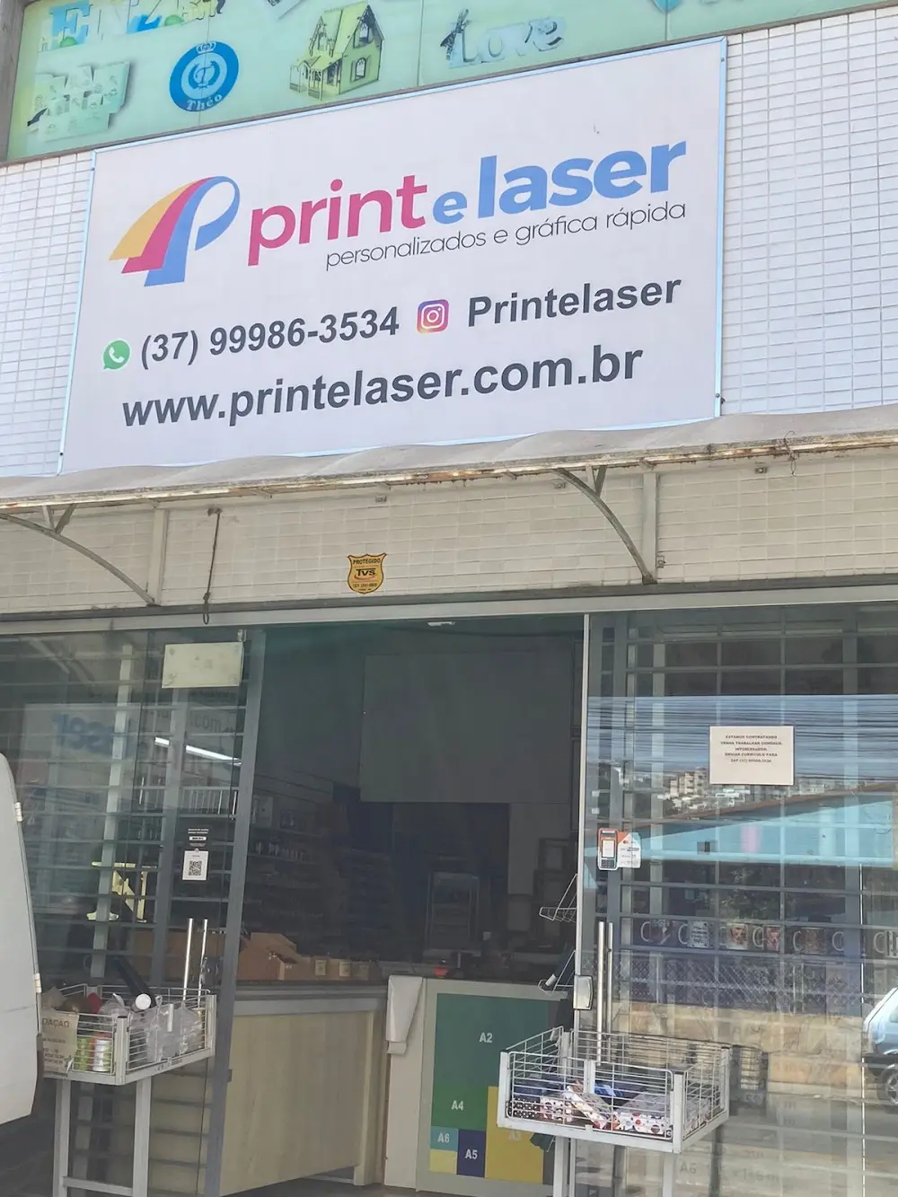 Print e Laser personalizados e gráfica rápida