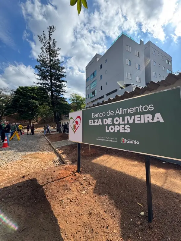 Prefeitura de Itaúna inaugura novo espaço do Banco de Alimentos e amplia atendimento às famílias