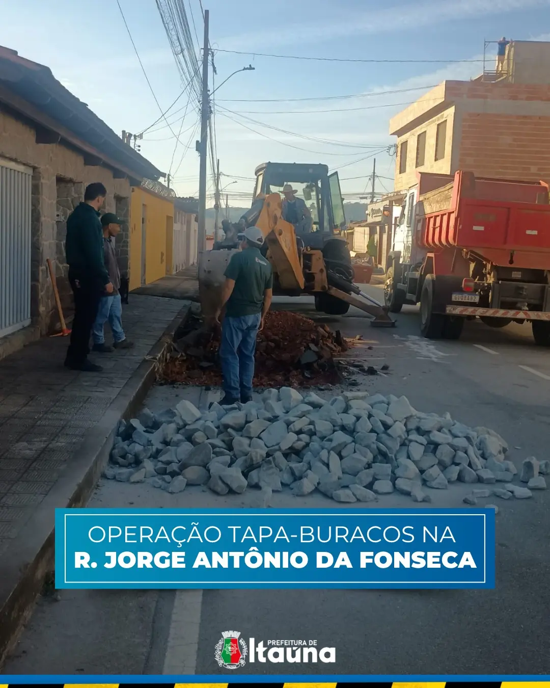 Serviços de infraestrutura em Itaúna