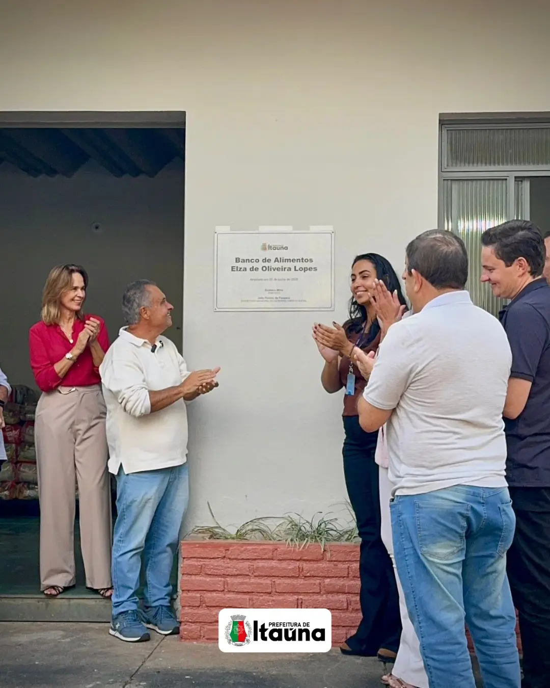 Inauguração do novo Banco de Alimentos em Itaúna
