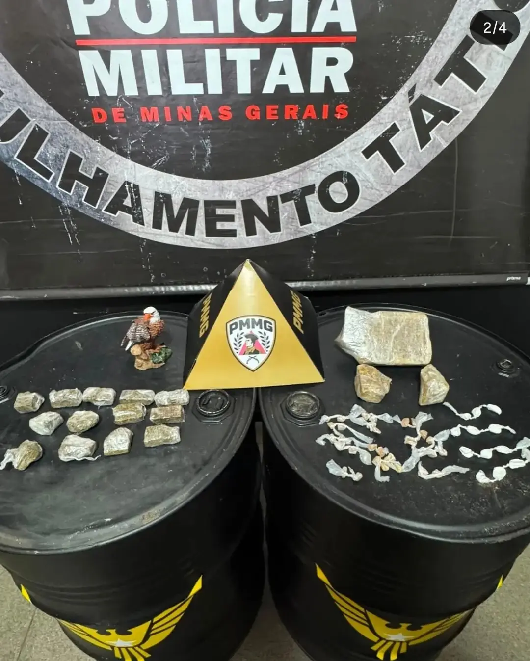 Polícia apreende drogas no Morro do Engenho