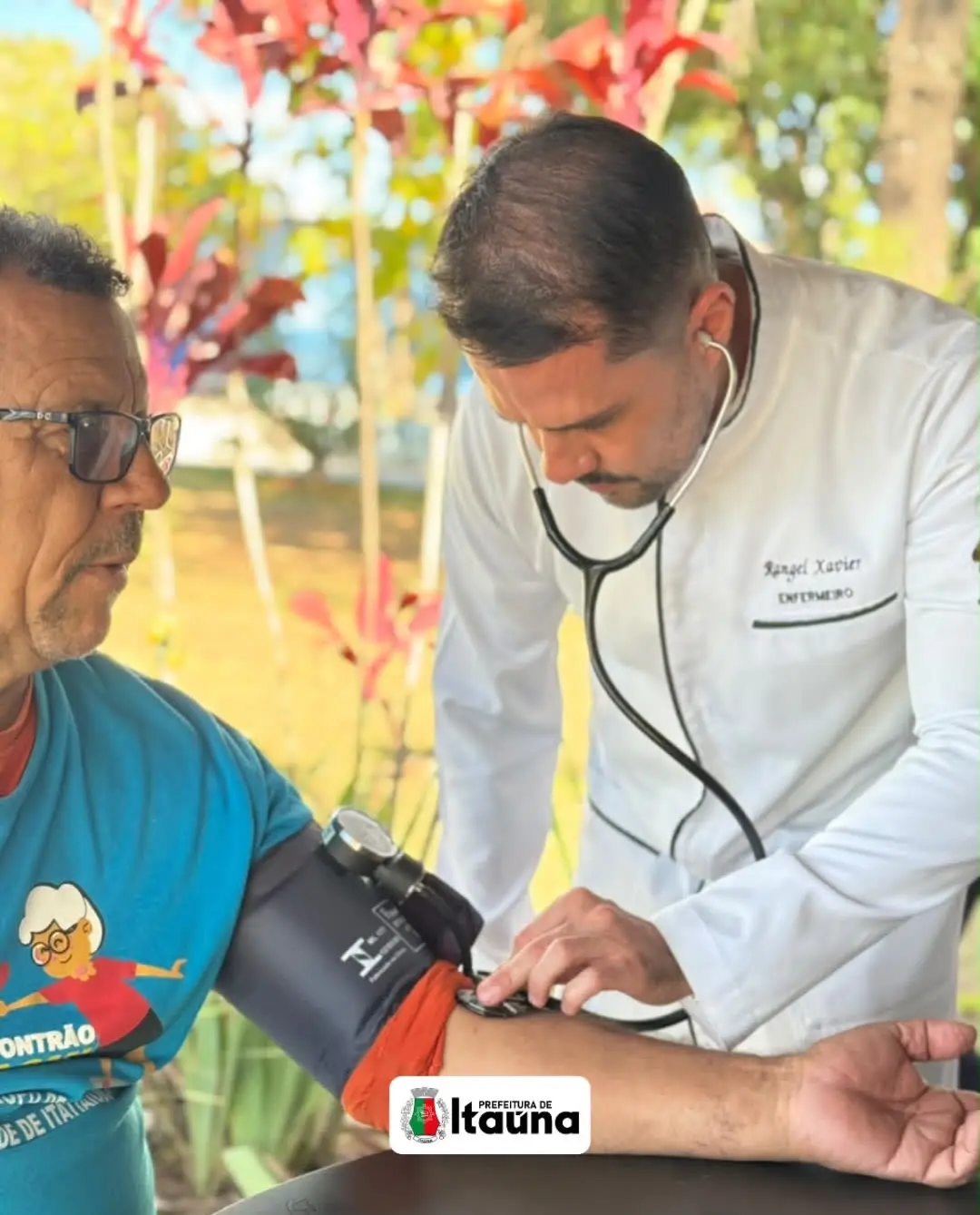 Ação de saúde para servidores em Itaúna