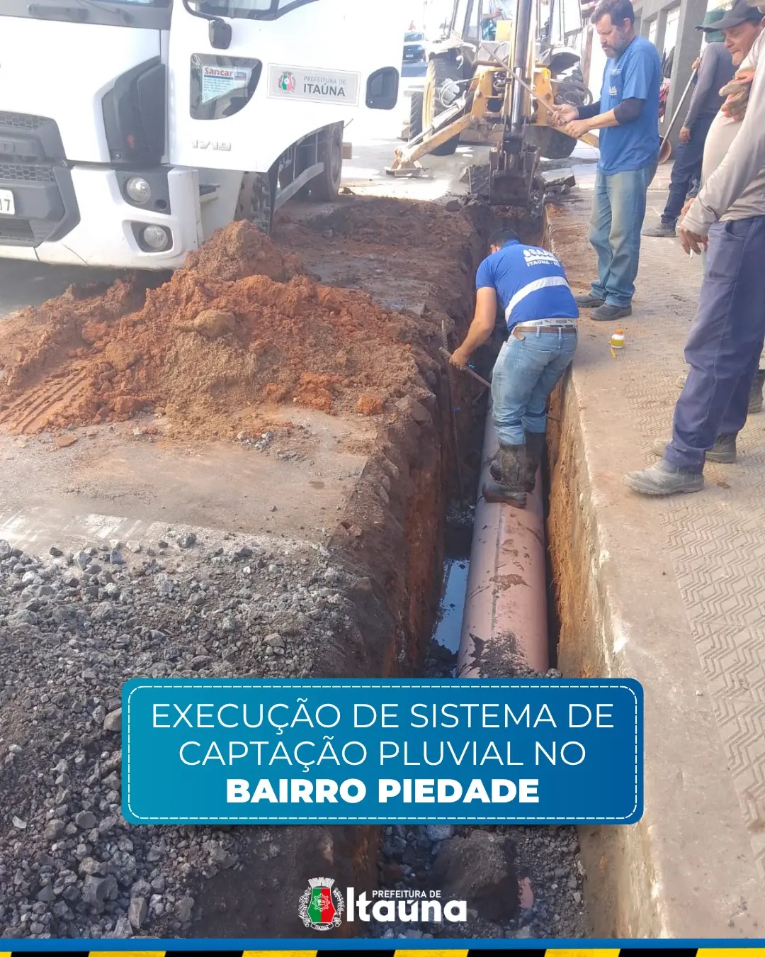 Serviços de infraestrutura em Itaúna