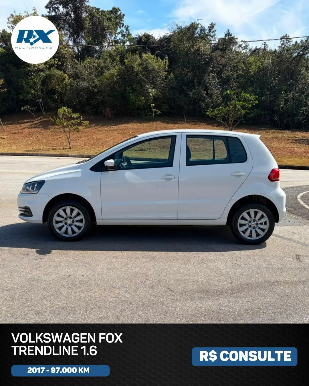 Volkswagen Fox Trendline 1.6 2017 — 97 mil km