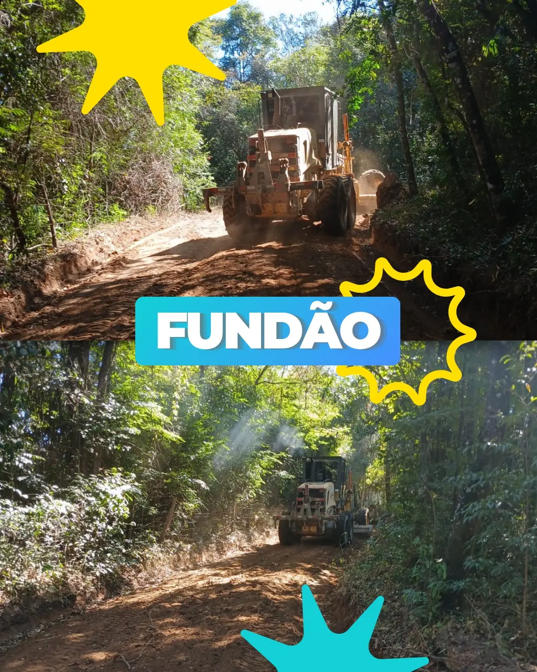 Manutenção de estradas rurais em Itaúna