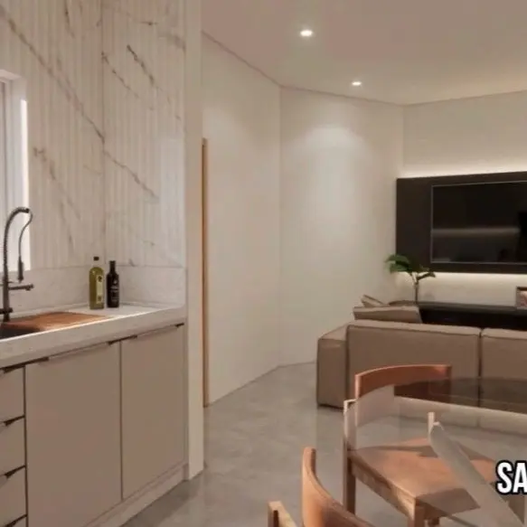 Casa 47 m² com 2 quartos no Cidade Nova