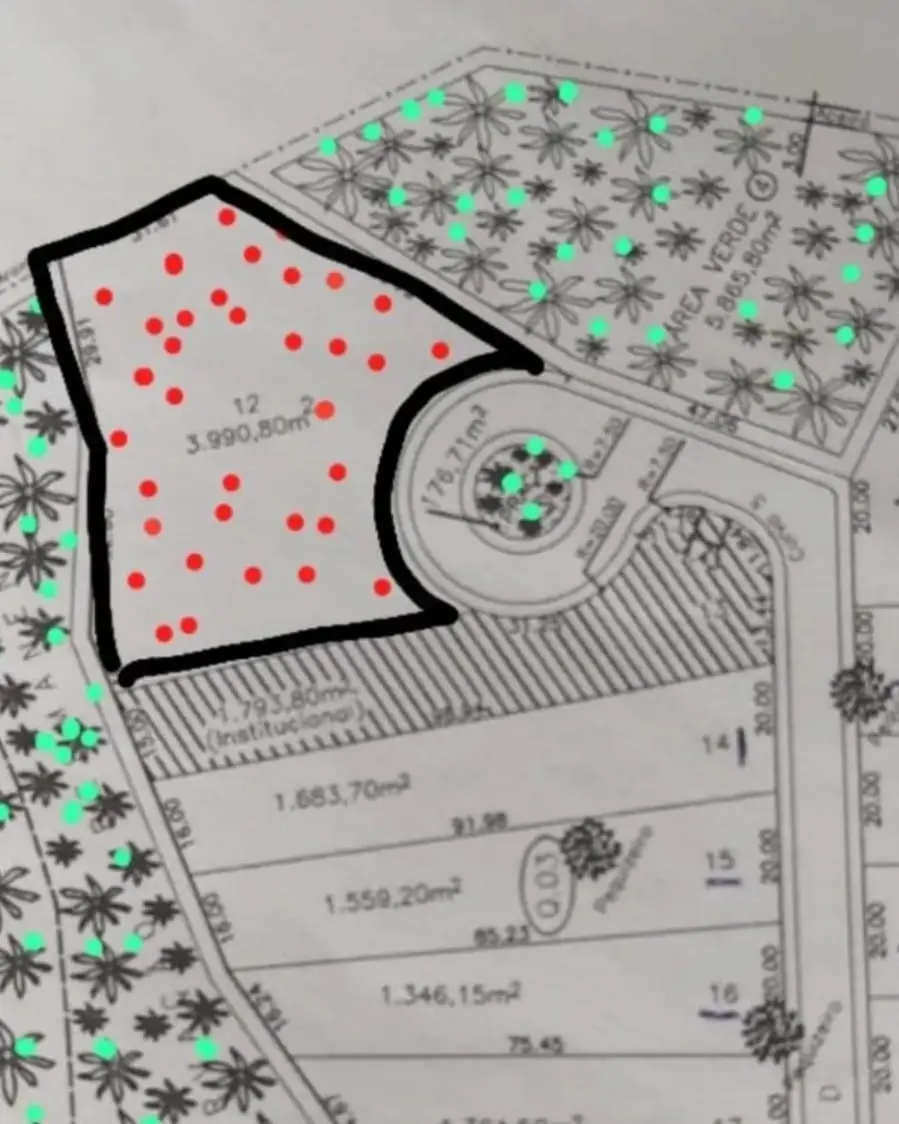 Terreno 33.990 m² à venda no Bairro Vale das Aroeiras