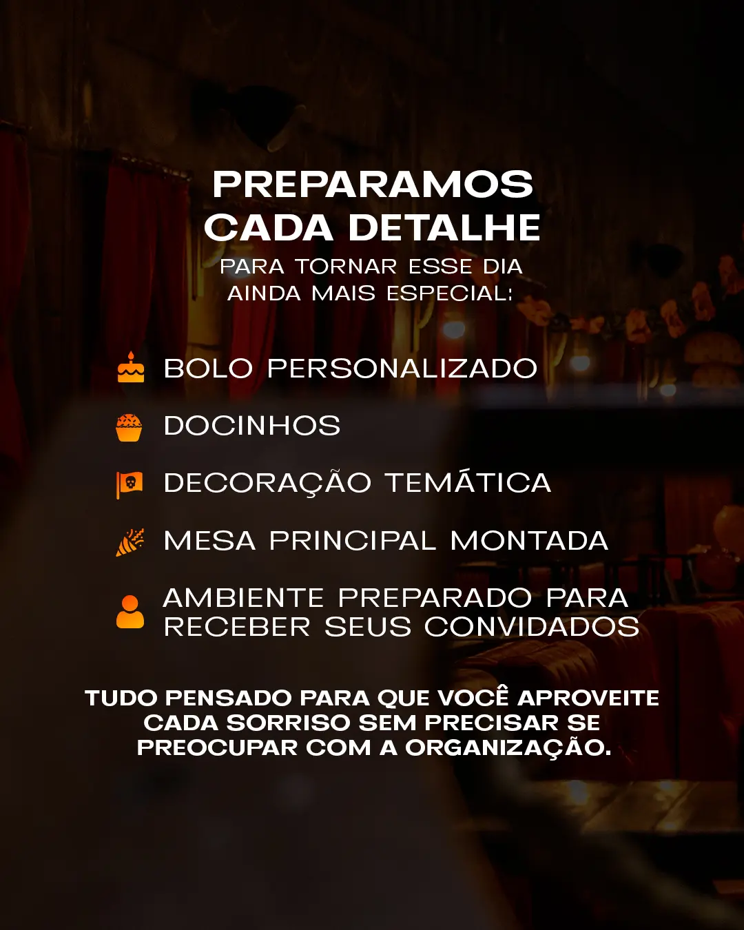 Festa infantil na Piratas Pizzetown