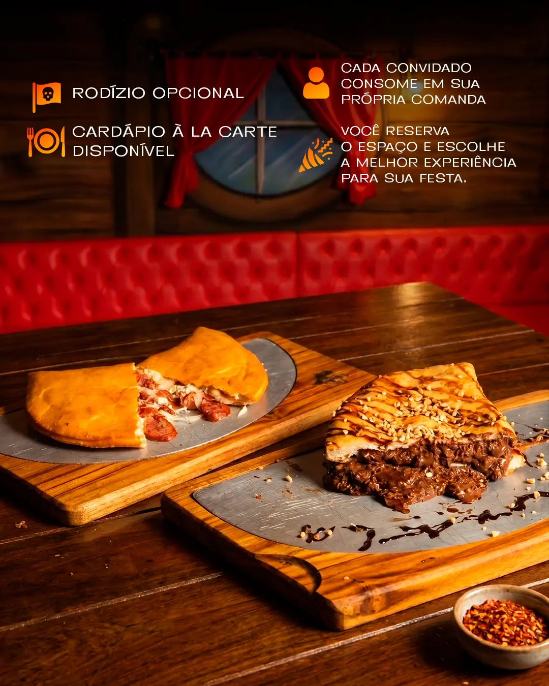 Festa infantil na Piratas Pizzetown
