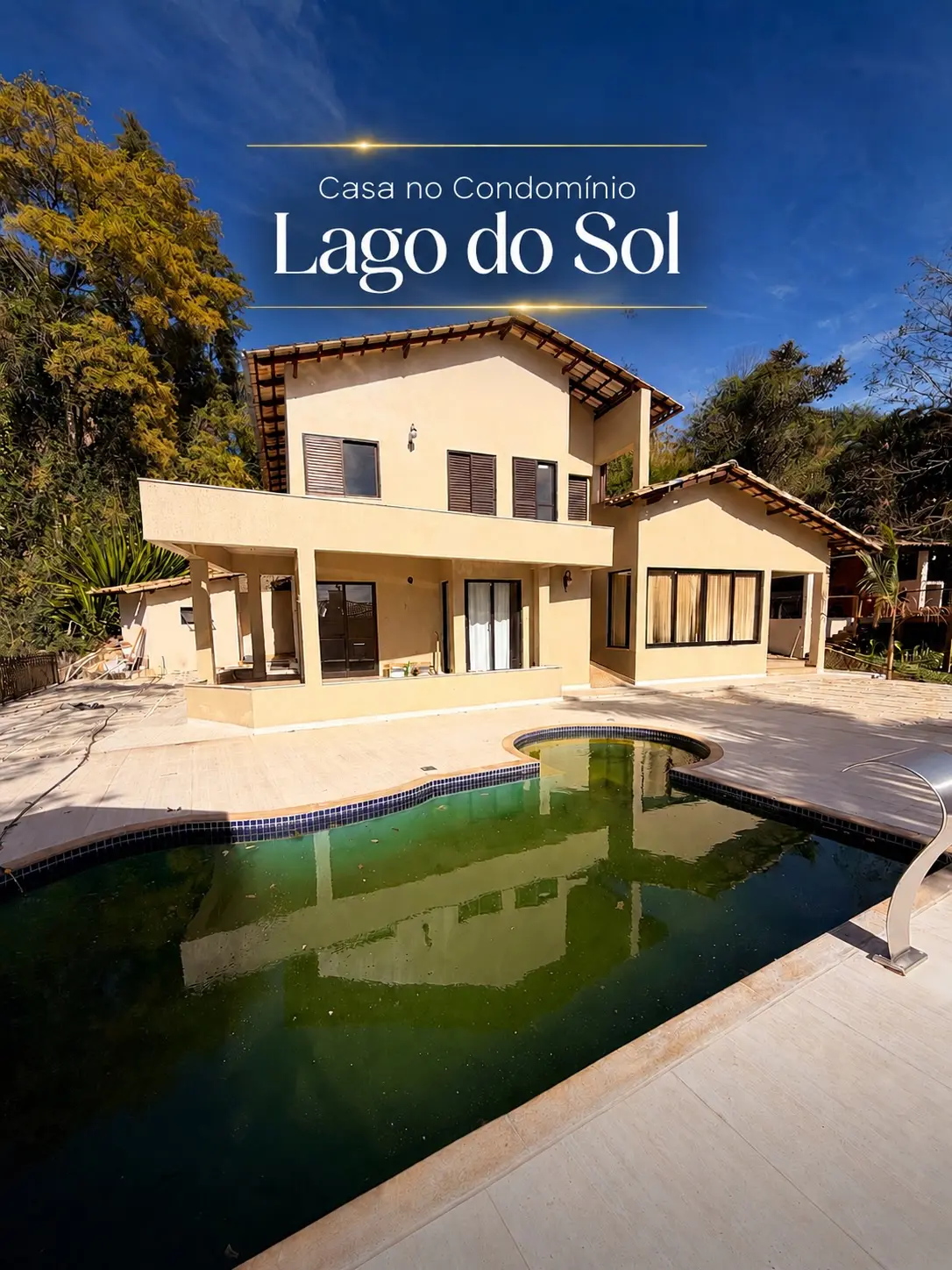 Casa 5 quartos à venda no Condomínio Lago do Sol
