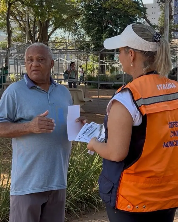 Blitz Educativa dos Bombeiros na Praça da Matriz