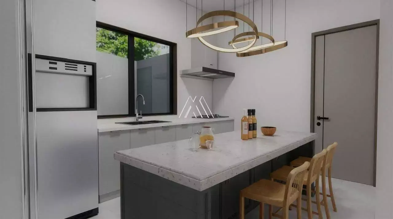 Casa nova com suíte e sacadas à venda no Centenário em Itaúna