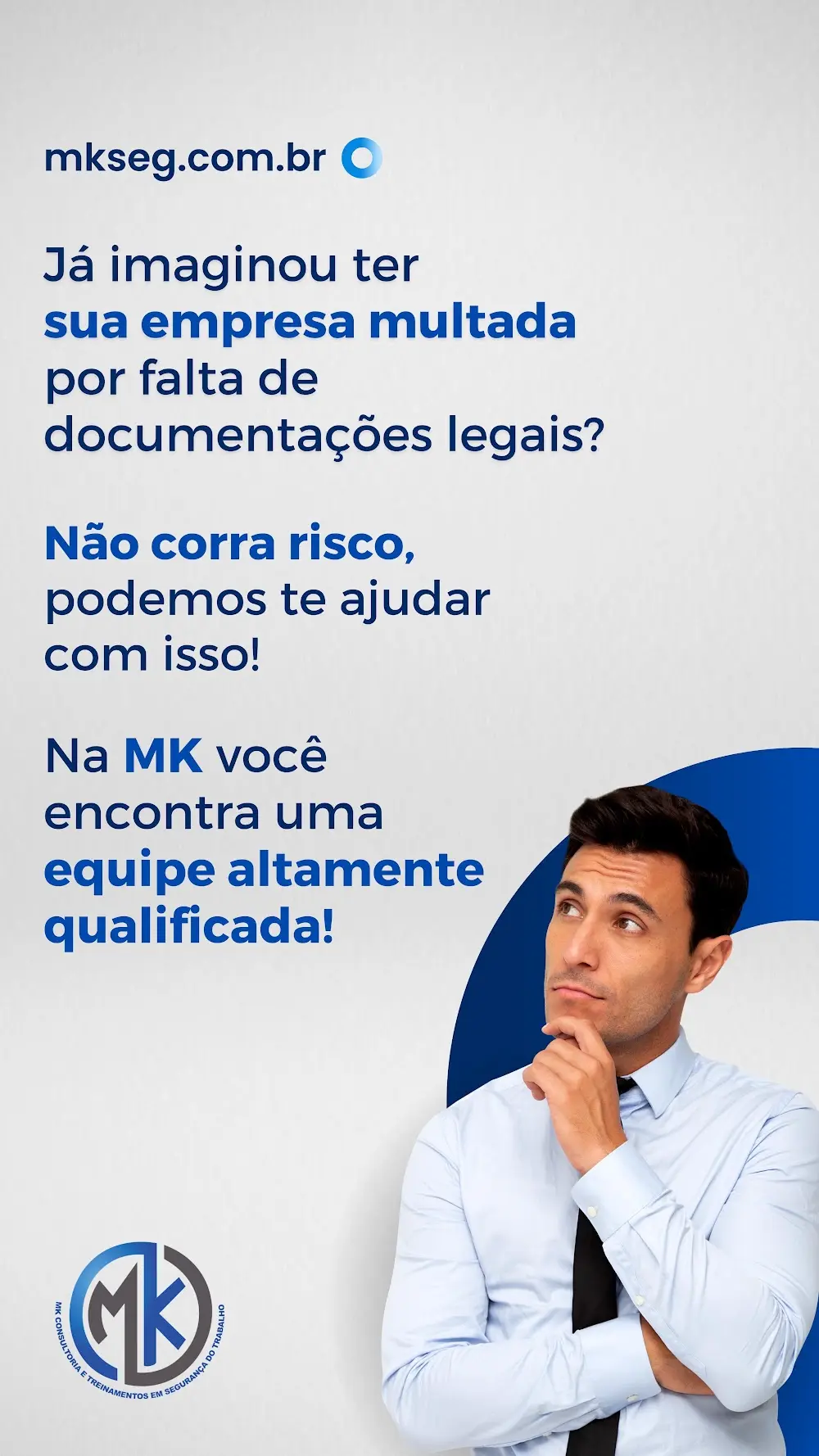 MK Consultoria e Treinamentos em Segurança do Trabalho